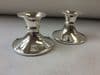 Mini Cabaret pair of Candlesticks