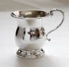 Sterling Silver Christening Cup - Georgian Style