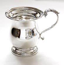 Sterling Silver Christening Cup - Georgian Style