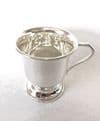 Sterling Silver Christening Cup - Small