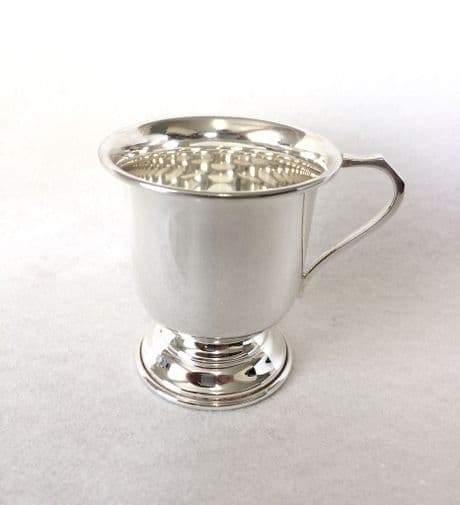 Sterling Silver Christening Cup - Small