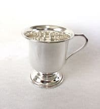 Sterling Silver Christening Cup - Small