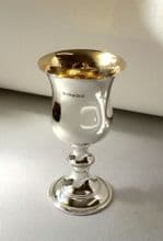Sterling Silver Cup with gilt inside