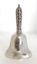 Sterling Silver Dinner Bell Filigree Handle