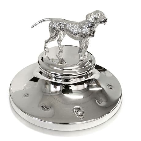 Sterling Silver Dog (Hound) Paperweight
