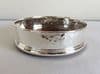 Sterling Silver Hammered finished Wine Coaster