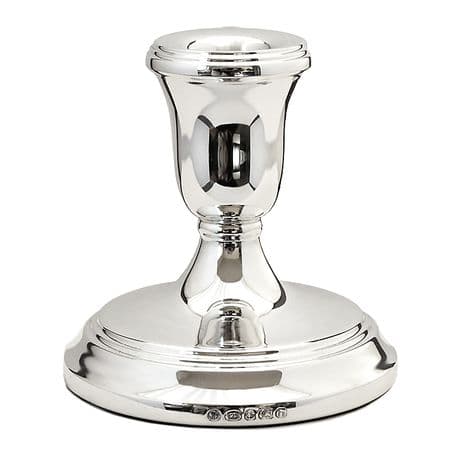 Sterling Silver Old Original Squat Candlesticks