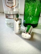 Sterling Silver shot tot bottle covers