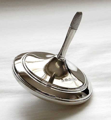 Sterling Silver Spinning Top