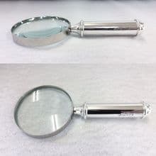 Sterling Silver Straight Magnifying Glass Handle