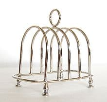Sterling Silver Toast rack. Option of a 4, 6 or 8 slice.