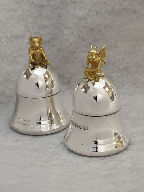 Sterling Silver Tooth Bell Fairy or Teddy