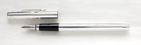 William Manton Sterling Silver Fountain Pen