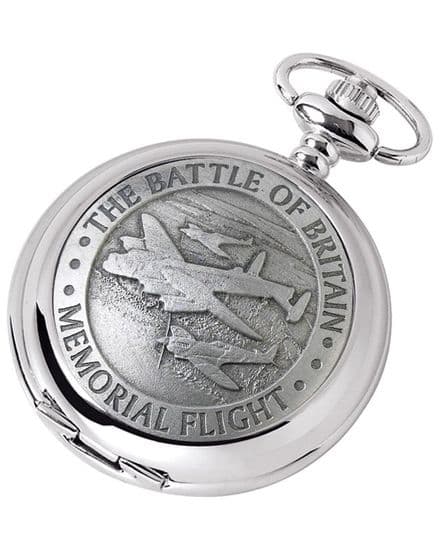 'Memorial Flight' Quartz Pocket Watch with Chain