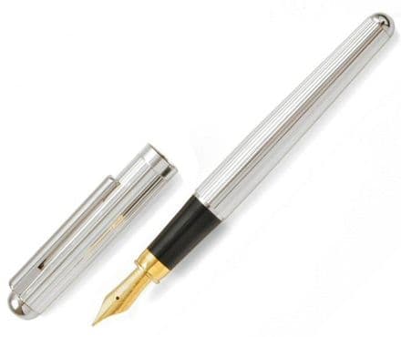 Bath Sterling Silver Fountain Pen Fine Line