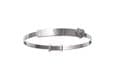 Child's Heart bangle in CZ with Engraving Space.