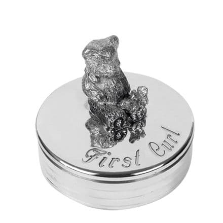 Pewter First Curl Box