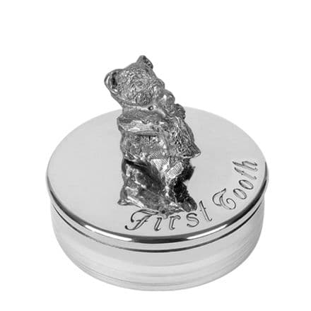 Pewter First Tooth Box