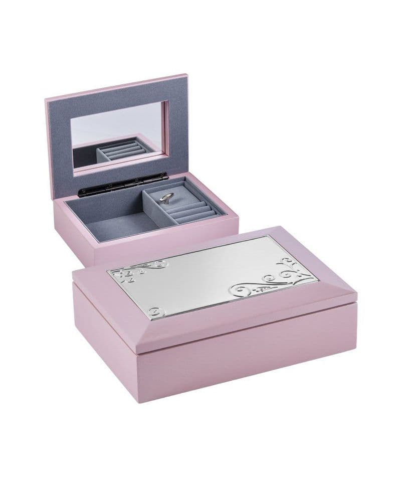 Pink Musical Jewellery Box | Teenage Jewellery Box | London Silver Company