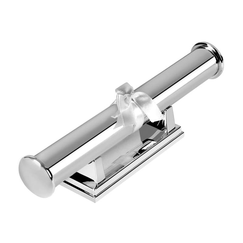 Silver Plated Certificate Tubes | London Silver Company | Silver Certificate Tube