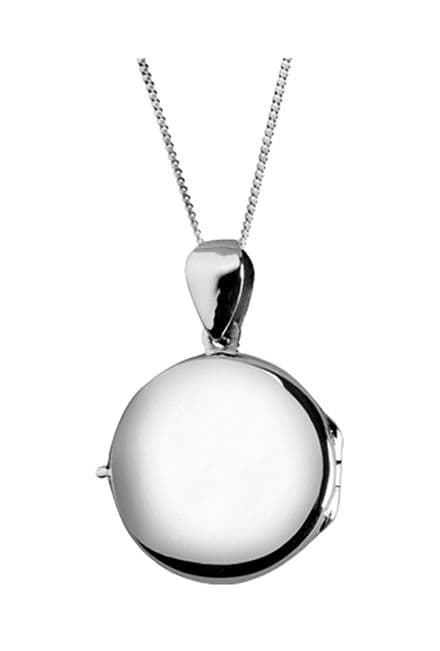 Sterling Silver Circular Locket