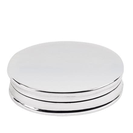 Sterling Silver Oval Pillbox