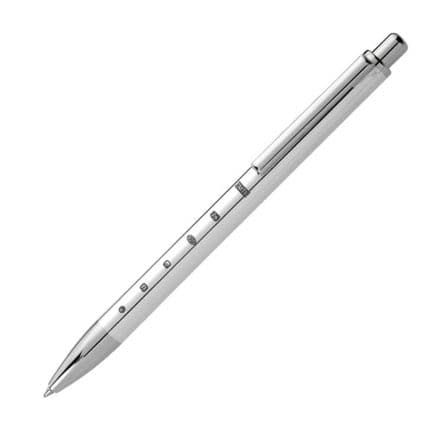 Sterling Silver Pen With Large Display Hallmarks