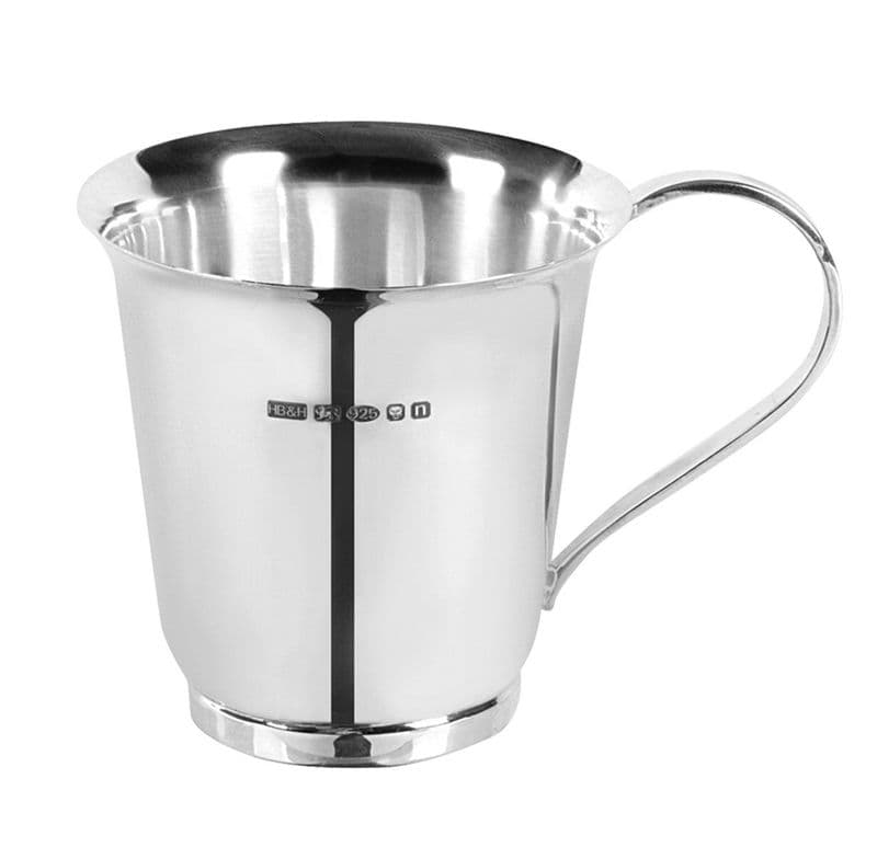 Sterling Silver Straight Sided Child's Cup.