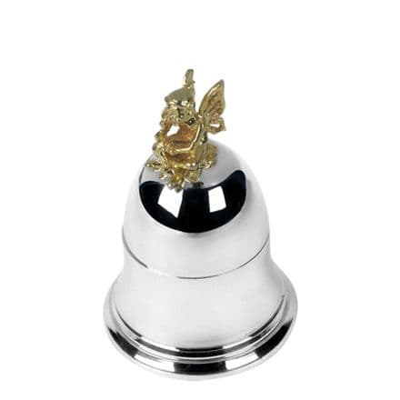 Sterling Silver Tooth Fairy Bell Box