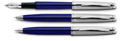 39 Oscar Fine Line Pattern and Lacquer Fountain Pen,Ballpoint and Pencil Set.