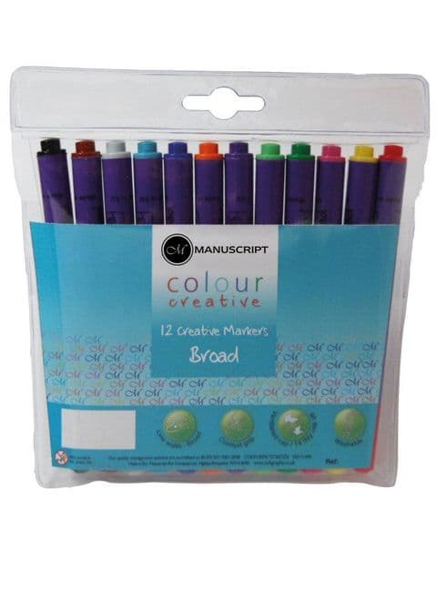Children's Felt Marker Pack Broad Tip