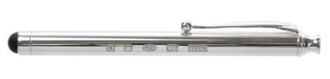 Hallmarked Sterling Silver Touch Stylus Pen - Large Display Marks