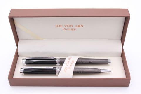 Jos Von Arx Milan Ballpoint and Rollerball Pen Set