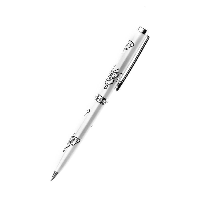 Sea Gems Butterfly Crystal Ballpoint Pen