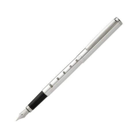 Sterling Silver Fountain Pen - Display Hallmark Sterling Silver