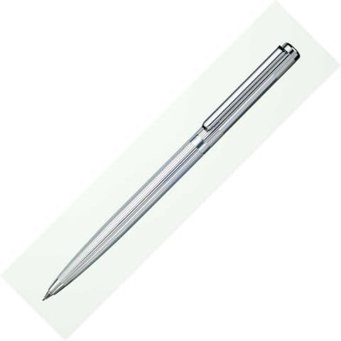 Sterling Silver Propelling Pencil - Cambridge - Fine Line Sterling Silver