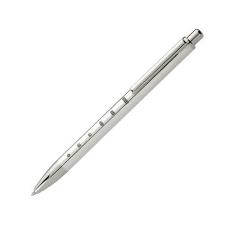 Sterling Silver Propelling Pencil - Large Display Hallmarks