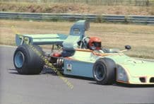 Chevron B28 Dennis Leech. Mallory Park Shellsport 5000 June 27 1976 5x7" photo