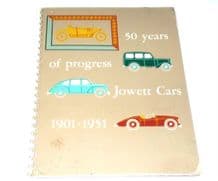 50 Years of Progress Jowett Cars 1901 - 1951 ( Jowett 1951)