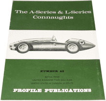 A-Series & L-Series Connaughts : The (Profile Publications Number 42)