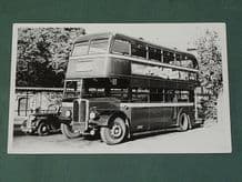 AEC REGENT III 1951/51 Weyman H56R double decker 5x3" photo.(Oxford)
