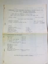 AGHADOWEY (.N.I.)  1986 Oct 18  Motocycle race programme