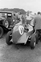 AJB Special Archie Butterworth in paddock Winfield Scotland 1951 (a)