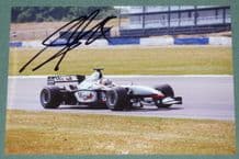 Alex Wurz on action photo (6x4") - McLaren
