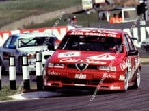 ALFA ROMEO 155 Tarquini Donington BTCC 1995 with BMW (Brabham)photo