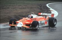 ALFA ROMEO 180 V12 F1 Patrick Depailler. 1980 Belgian GP .photo