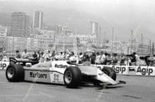 Alfa Romeo 182 Andrea De Cesaris Monaco GP 1982 action photo