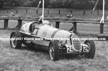 Alfa Romeo 8C-35 Hans Reusch's car Crystal Palace 1938