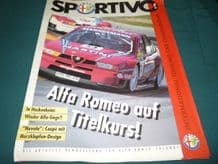 ALFA ROMEO SPORTIVO. ITC 6/96 magazine