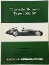 Alfa Romeo Type 158/159 : The (Profile Publications Number 30)
